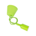 GLOBOSTAR® CABLITO 61557 Μοντέρνο Κρεμαστό Φωτιστικό Οροφής με Ντουί 1 x E27 AC 220-240V IP20 - Πράσινο - Μ4 x Π4 x Υ110cm - Image 5