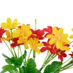 GloboStar® Artificial Garden MARGARET BOUQUET 78207 Τεχνητό Διακοσμητικό Μπουκέτο με Μαργαρίτες M20 x Π20 x Υ35cm - Image 3