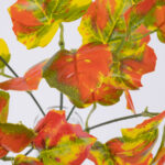 GloboStar® VIRGINIA CREEPER 78216 Τεχνητό Φυτό Παρθενόκισσος - Μπουκέτο Διακοσμητικών Φυτών - Κλαδιών με Φύλλωμα Πορτοκαλί - Κόκκινο - Πράσινο - Κίτρινο Υ35cm - Image 2