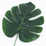 GloboStar® MONSTERA BIG 78238 Τεχνητό Φυτό Μονστέρα Μεγάλη - Μπουκέτο Διακοσμητικών Φυτών - Κλαδιών με Φύλλωμα Πράσινο Υ68cm - Image 2