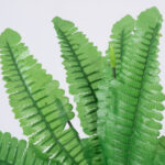 GloboStar® BOSTON FERN SMALL 78291 Τεχνητό Φυτό Φτέρη Βοστώνης Μικρή - Μπουκέτο Διακοσμητικών Φυτών - Κλαδιών με Φύλλωμα Πράσινο Υ30cm - Image 2
