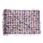 GloboStar® 78331 Artificial - Συνθετικό Τεχνητό Διακοσμητικό Πάνελ Λουλουδιών - Κάθετος Κήπος Τριαντάφυλλο - Ορτανσία - Βιολέτα - Ροζ - Λιλά Μ60 x Υ40 x Π7cm - Image 4