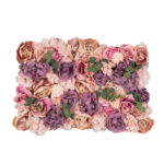 GloboStar® Artificial Garden ROSES STORY PINK 78337 Τεχνητό Διακοσμητικό Πάνελ Λουλουδιών - Κάθετος Κήπος σύνθεση Αμβροσία Μ60 x Π40 x Υ6cm - Image 2