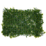 GLOBOSTAR® FERN 78401 Τεχνητό Πάνελ Φυλλωσιάς / Κάθετος Κήπος Γάλιο, Φτέρη, Γκι & Γρασίδι - Πράσινο - Μ60 x Π9 x Υ40cm - Image 4