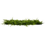 GLOBOSTAR® FERN 78402 Τεχνητό Πάνελ Φυλλωσιάς / Κάθετος Κήπος Νάνος Φτέρη, Νάνος Κισσός & Νάνος Δάφνη - Πράσινο - Μ60 x Π9 x Υ40cm - Image 3