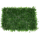 GLOBOSTAR® CLOVER 78411 Τεχνητό Πάνελ Φυλλωσιάς / Κάθετος Κήπος Τριφύλλι & Νάνος Φτέρη - Πράσινο - Μ60 x Π8 x Υ40cm - Image 4