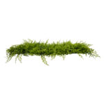 GLOBOSTAR® LEYLAND 78414 Τεχνητό Πάνελ Φυλλωσιάς / Κάθετος Κήπος Λέιλαντ & Νάνος Κισσός - Πράσινο - Μ60 x Π9 x Υ40cm - Image 3