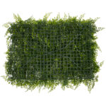 GLOBOSTAR® LEYLAND 78414 Τεχνητό Πάνελ Φυλλωσιάς / Κάθετος Κήπος Λέιλαντ & Νάνος Κισσός - Πράσινο - Μ60 x Π9 x Υ40cm - Image 4