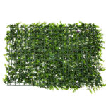 GloboStar® 78421 Artificial - Συνθετικό Τεχνητό Διακοσμητικό Πάνελ Φυλλωσιάς - Κάθετος Κήπος Καυκάσιο Πυξάρι - Απτένια Πράσινο Μ60 x Υ40 x Π8cm - Image 3