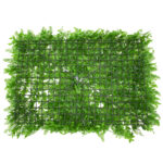 GLOBOSTAR® FERN 78422 Τεχνητό Πάνελ Φυλλωσιάς / Κάθετος Κήπος Βασιλική Φτέρη & Ίληξ - Πράσινο - Μ60 x Π9 x Υ40cm - Image 3