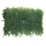 GloboStar® 78427 Artificial - Συνθετικό Τεχνητό Διακοσμητικό Πάνελ Φυλλωσιάς - Κάθετος Κήπος Νάνος Φτέρη - Γιασεμί - Πράσινο Μ60 x Υ40 x Π9cm - Image 4