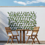 GloboStar® Artificial Garden NASTURTIUM 78498 Πτυσσόμενη Πέργκολα Τεχνητής Φυλλωσιάς - Κάθετος Κήπος Σύνθεση Ινδοκάρδαμο Μ110 x Π10 x Υ120cm (min) Μ310 x Π10 x Υ45cm (max) - Image 6