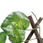GloboStar® Artificial Garden NASTURTIUM 78498 Πτυσσόμενη Πέργκολα Τεχνητής Φυλλωσιάς - Κάθετος Κήπος Σύνθεση Ινδοκάρδαμο Μ110 x Π10 x Υ120cm (min) Μ310 x Π10 x Υ45cm (max) - Image 5