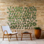 GloboStar® Artificial Garden VINE LEAVES 78499 Πτυσσόμενη Πέργκολα Τεχνητής Φυλλωσιάς - Κάθετος Κήπος Σύνθεση Αμπελόφυλλο Μ110 x Π10 x Υ120cm (min) Μ310 x Π10 x Υ45cm (max) - Image 6