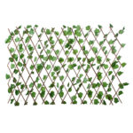 GloboStar® Artificial Garden VINE LEAVES 78499 Πτυσσόμενη Πέργκολα Τεχνητής Φυλλωσιάς - Κάθετος Κήπος Σύνθεση Αμπελόφυλλο Μ110 x Π10 x Υ120cm (min) Μ310 x Π10 x Υ45cm (max) - Image 3