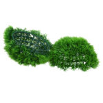 GloboStar® 78508 Artificial - Συνθετικό Τεχνητό Διακοσμητικό Φυτό Θάμνος Γρασίδι Πράσινο Φ23cm - Image 3