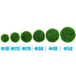 GloboStar® 78511 Artificial - Συνθετικό Τεχνητό Διακοσμητικό Φυτό Θάμνος Γρασίδι Πράσινο Φ48cm - Image 4