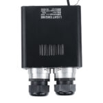 GloboStar® 78566 Μηχανή Οπτικής Ίνας Διπλής Κεφαλής - Fiber Optic Light Machine Double Head LED 45W AC 220-240V με Ασύρματο Χειριστήριο RF 2.4Ghz Μ16 x Π26 x Υ8.5cm RGB - 2 Years Warranty - Image 4