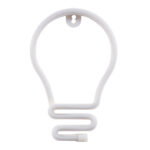 GloboStar® 78576 Φωτιστικό Ταμπέλα Φωτεινή Επιγραφή NEON LED Σήμανσης LAMP 5W με Καλώδιο Τροφοδοσίας USB - Μπαταρίας 3xAAA (Δεν Περιλαμβάνονται) - Ψυχρό Λευκό 6000K - Image 3