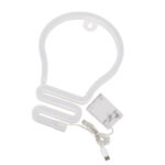 GloboStar® 78576 Φωτιστικό Ταμπέλα Φωτεινή Επιγραφή NEON LED Σήμανσης LAMP 5W με Καλώδιο Τροφοδοσίας USB - Μπαταρίας 3xAAA (Δεν Περιλαμβάνονται) - Ψυχρό Λευκό 6000K - Image 4