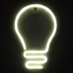GloboStar® 78576 Φωτιστικό Ταμπέλα Φωτεινή Επιγραφή NEON LED Σήμανσης LAMP 5W με Καλώδιο Τροφοδοσίας USB - Μπαταρίας 3xAAA (Δεν Περιλαμβάνονται) - Ψυχρό Λευκό 6000K - Image 5