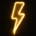 GloboStar® 78590 Φωτιστικό Ταμπέλα Φωτεινή Επιγραφή NEON LED Σήμανσης LIGHT STRIKE 5W με Καλώδιο Τροφοδοσίας USB - Μπαταρίας 3xAAA (Δεν Περιλαμβάνονται) - Θερμό Λευκό 2700K - Image 5