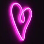 GloboStar® 78594 Φωτιστικό Ταμπέλα Φωτεινή Επιγραφή NEON LED Σήμανσης CALLIGRAPHIC HEART LINE 5W με Καλώδιο Τροφοδοσίας USB - Μπαταρίας 3xAAA (Δεν Περιλαμβάνονται) - Ροζ - Image 6