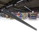 GLOBOSTAR® MARKET 61021 Μοντέρνο Γραμμικό Επεκτεινόμενο Φωτιστικό Οροφής LED 18W 2200lm 60° AC 220-240V IP20 Φυσικό Λευκό 4500K - Lumileds SMD Chip - Μαύρο Ματ - Μ120 x Π2 x Υ4cm - 3 Χρόνια Εγγύηση - Image 2