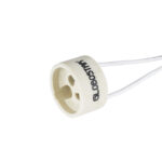 GloboStar® LAMPHOLDER 78951 Ντουί GU10 Πορσελάνης με 15cm Καλώδιο - IP20 - Φ2.7 x Μ15cm - 5 Χρόνια Εγγύηση - Image 5