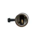 GloboStar® 78965 Ντουί Vintage Industrial Retro E27 με Διακόπτη ON/OFF - Ασημί - Μ5.5 x Π3.6 x Υ7cm - Image 5