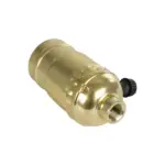 GLOBOSTAR® LAMPHOLDER 78966 Ντουί E27 με Διακόπτη On/Off IP20 Χρυσό - Μ5.5 x Π3.6 x Υ7cm - Image 2