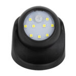 GloboStar® 79001 Μαύρο Φωτιστικό Μπαταρίας σε Σχήμα Κάμερας LED SMD 3W 300lm με Αισθητήρα Ημέρας-Νύχτας και PIR Αισθητήρα Κίνησης Ψυχρό Λευκό 6000K - Image 4