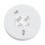 GloboStar® 79004 Φωτιστικό Νυκτός Μπαταρίας 3xAAA (Δεν Περιλαμβάνεται) LED SMD 5050 1W 80lm με Αισθητήρα Κίνησης και 3M Διπλής Όψης Αυτοκόλλητη Ταινία Αδιάβροχο IP44 Ψυχρό Λευκό 6000K D7.5 x H1.5cm - Image 4
