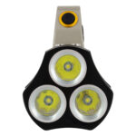 GLOBOSTAR® HANDLAMP 79025 Φακός Χειρός LED 30W 3000lm 45° DC 5V με Επαναφορτιζόμενη Μπαταρία Li-ion 3.7V 3x18650 15000mAh IP20 Ψυχρό Λευκό 6000K - CREE XHP50 Chip - Μ16.3 x Π6.4 x Υ8.5cm - 1 Χρόνο Εγγύηση - Image 4