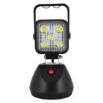 GloboStar® 79036 Φορητός Επαναφορτιζόμενος Προβολέας Εργασίας LED CREE XML2-T6 Chip 25W 2500lm με 3 Modes & με Καλώδιο Φόρτισης για Αυτοκίνητο & Πρίζας Αδιάβροχος IP54 Ψυχρό Λευκό 6000K - Image 3