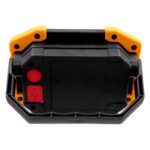 GLOBOSTAR® HELPLAMP 79037 Προβολέας Φακός Camping LED 20W 2000lm 120° DC 5V με Επαναφορτιζόμενη Μπαταρία Li-ion 3.6V 2x18650 4600mAh IP20 Ψυχρό Λευκό 6000K - Sanan COB Chip - Μαύρο & Κίτρινο - Μ11.5 x Π10 x Υ23cm - 1 Χρόνο Εγγύηση - Image 3