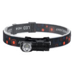 GloboStar® 79040 Φορητός Φακός Κεφαλής Επαναφορτιζόμενος LED Luminus SST20 10W 1000lm 30° Μοιρών με 1 x 16340 Μπαταρία 800mAh USB 2.0 3 Modes Αδιάβροχο IP54 Ψυχρό Λευκό 6000K - Image 3