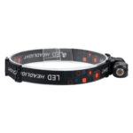 GloboStar® 79040 Φορητός Φακός Κεφαλής Επαναφορτιζόμενος LED Luminus SST20 10W 1000lm 30° Μοιρών με 1 x 16340 Μπαταρία 800mAh USB 2.0 3 Modes Αδιάβροχο IP54 Ψυχρό Λευκό 6000K - Image 4