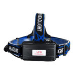 GloboStar® 79055 Φακός Κεφαλής Επαναφορτιζόμενος LED CREE XML2-T6 Chip 10 Watt 800lm με 2 x 18650 Μπαταρίες 5200mAh - Ψυχρό Λευκό 6000K - Μ8.5 x Π6.5 x Υ7cm - Image 4