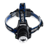 GloboStar® 79055 Φακός Κεφαλής Επαναφορτιζόμενος LED CREE XML2-T6 Chip 10 Watt 800lm με 2 x 18650 Μπαταρίες 5200mAh - Ψυχρό Λευκό 6000K - Μ8.5 x Π6.5 x Υ7cm - Image 5