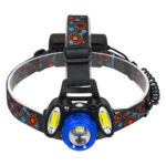 GLOBOSTAR® HEADLAMP 79056 Φακός Κεφαλής με Αισθητήρα Hand Swipe LED 20W 2000lm 15~60° DC 5V με USB-C με Επαναφορτιζόμενη Μπαταρία Li-ion 3.7V 2x18650 4800mAh Αδιάβροχο IP54 Ψυχρό Λευκό 6000K - CREE XHP50 & COB Chip - Μ7.5 x Π5.5 x Υ4.8cm - 1 Χρόνο Εγγύηση - Image 3