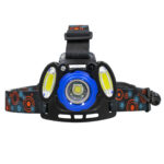 GLOBOSTAR® HEADLAMP 79056 Φακός Κεφαλής με Αισθητήρα Hand Swipe LED 20W 2000lm 15~60° DC 5V με USB-C με Επαναφορτιζόμενη Μπαταρία Li-ion 3.7V 2x18650 4800mAh Αδιάβροχο IP54 Ψυχρό Λευκό 6000K - CREE XHP50 & COB Chip - Μ7.5 x Π5.5 x Υ4.8cm - 1 Χρόνο Εγγύηση - Image 5