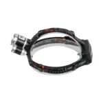 GloboStar® 79057 Φακός Κεφαλής Επαναφορτιζόμενος LED CREE XML2-T6 Chip 30 Watt 3000lm με 2 x 18650 Μπαταρίες 6000mAh Ψυχρό Λευκό 6000K - Image 4