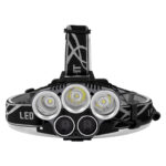 GloboStar® 79058 Φακός Κεφαλής Επαναφορτιζόμενος LED CREE XML2-T6 Chip 50 Watt 5000lm με 2 x 18650 Μπαταρίες 5200mAh Ψυχρό Λευκό 6000K - Image 6