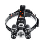 GloboStar® 79059 Φακός Κεφαλής Επαναφορτιζόμενος LED CREE XML2-T6 Chip 30 Watt 2000lm με 2 x 18650 Μπαταρίες 5200mAh Ψυχρό Λευκό 6000K - Μ9 x Π7.5 x Υ9cm - Image 5