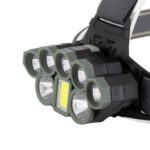 GLOBOSTAR® HEADLAMP 79062 Φακός Κεφαλής LED 40W 4000lm 15~60° DC 5V με USB-C με Επαναφορτιζόμενη Μπαταρία Li-ion 3.7V 2x18650 6000mAh Αδιάβροχο IP54 Ψυχρό Λευκό 6000K - CREE XML2-T6 Chip - Μ9.2 x Π3 x Υ4.5cm - 1 Χρόνο Εγγύηση - Image 5