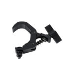 GLOBOSTAR® CLAMPS 51180 Stage Hook Γάντζος Αλουμινίου Ύψηλης Αντοχής για Κρέμαση, Στήριξη & Τοποθέτηση Προϊόντων Stage σε Τράσες Αδιάβροχο IP65 - Μαύρο Ματ - Μ16 x Π12 x Υ2.5cm - Image 2