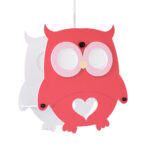 GLOBOSTAR® OWL 61576 Παιδικό Κρεμαστό Φωτιστικό Οροφής με Ντουί 1 x E27 AC 220-240V IP20 - Πολύχρωμο - Μ29.5 x Π15.5 x Υ30.5cm - Image 2