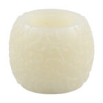 GloboStar® CANDLE 79537 Διακοσμητικό Realistic Κερί με LED Εφέ Κινούμενης Φλόγας - Μπαταρίας 3 x LR1130 Θερμό Λευκό 2700K Μπεζ D6 x H5cm - Image 3