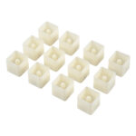 GloboStar® CANDLE 79538 ΣΕΤ 12 x Διακοσμητικά Realistic Κεράκια με LED Εφέ Κινούμενης Φλόγας - Μπαταρίας 12 x CR2032 Θερμό Λευκό 2700K Μπεζ L3.5 x W3.5 x H3.5cm - Image 2